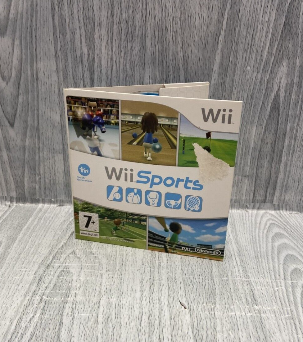 NINTENDO WII WII SPORTS (CARDBOARD SLEEVE) eBay