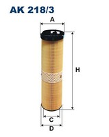 Filtron AK218/3 Luftfilter FüR Mercedes E T-MODEL S211 VF211 W211 S W220 2.7D