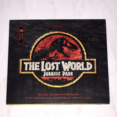 The Lost World Jurassic Park OST 1997 Taiwan OBI CD Limited 3D