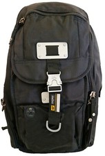 Zaino CAT nero spalline imbottite multitasche 48 x  29 x 15 trekking scuola