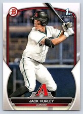 JACK HURLEY  DBACKS RC 1st card  2023 BOWMAN DRAFT #BD-162