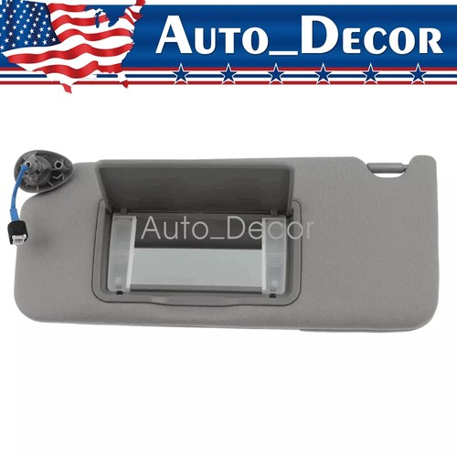 OEM Driver Side Sun Visor Assembly – Gray For 2013-2017 Honda Accord