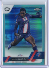 2022-23 Topps Chrome UEFA Women's Aqua Prism Refractor #28 Soufiya Ngueleu - Par