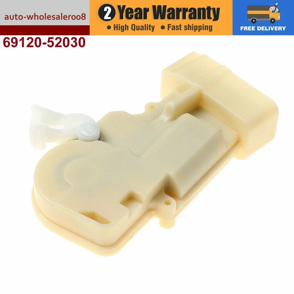 Atuador de trava de porta dianteira esquerda 69120-52030 compatível com Toyota Echo 2000-2005 NOVO - Imagem 3 de 4