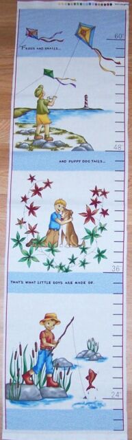 Height Chart Fabric Panel