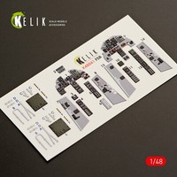 F-5B Freedom Fighter Interieur 3D Decals For Kinetic Kit Kelik K48041 Scale 1:48