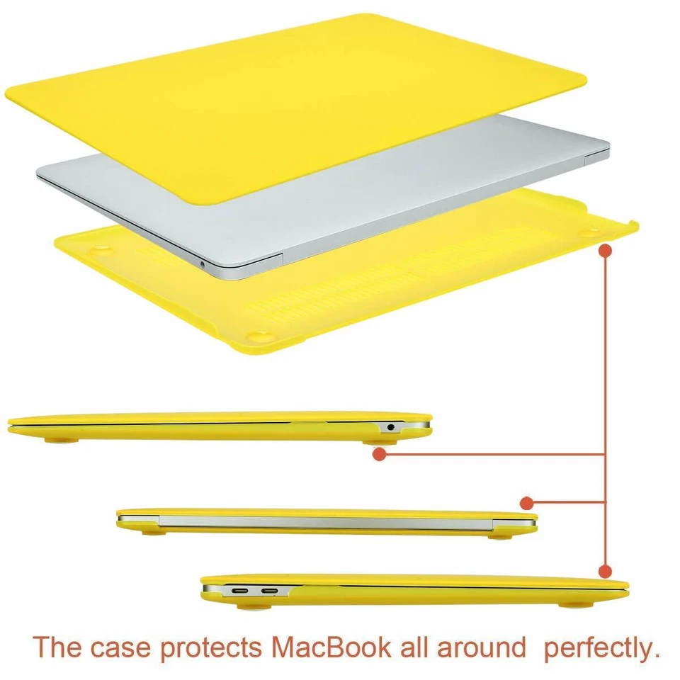 Hard Case Cover Shell for Macbook Air13 /Pro13 CD-COM /Pro13 15 Touch Bar Retina - Image 4 of 4