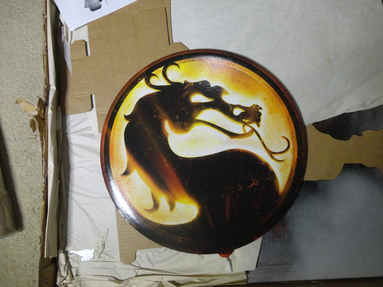 New Motorized Mortal Kombat Deception Video Game STANDEE DISPLAY PS2