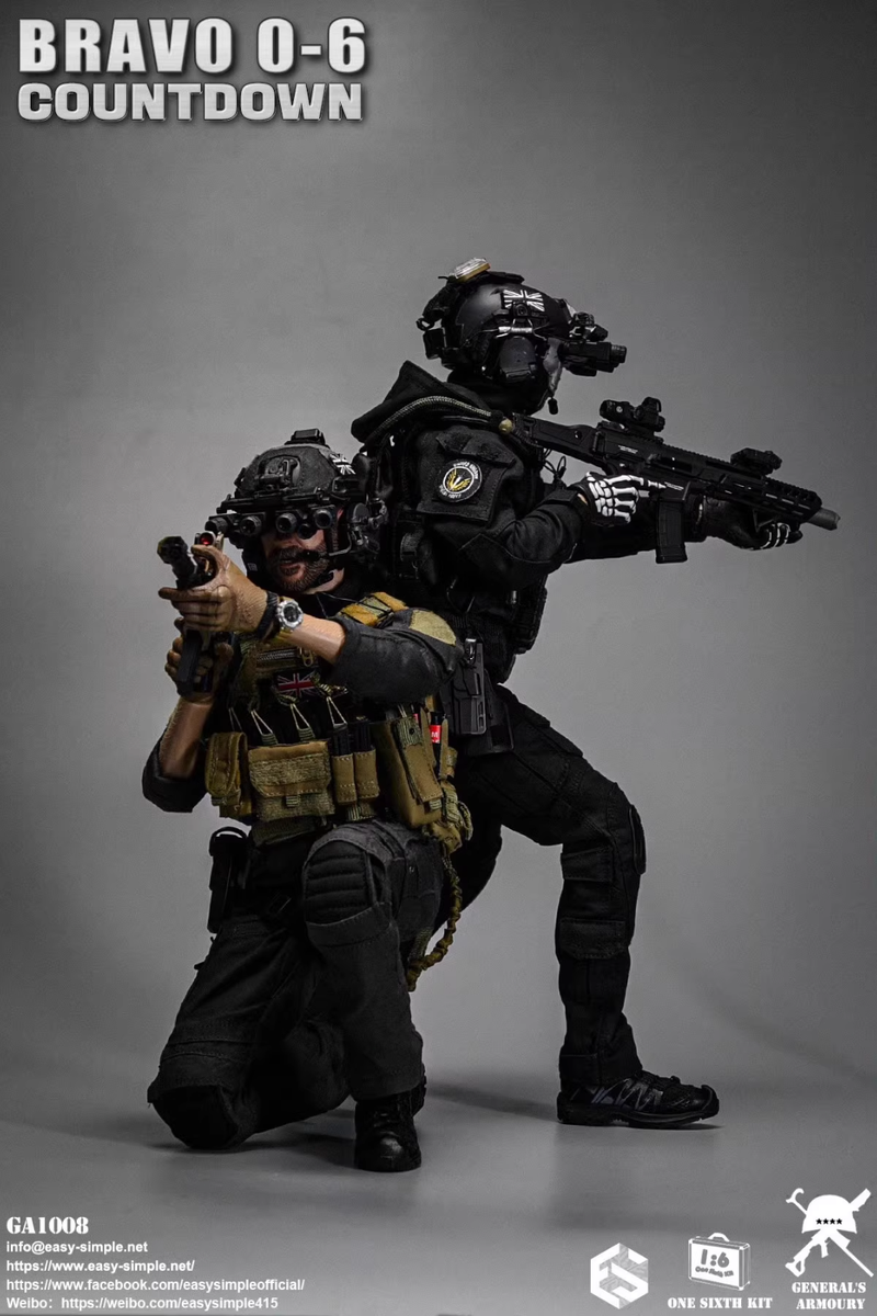 EASY&SIMPLE GA1008 General's Armoury Bravo 0-6 Countdown 1/6