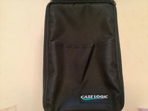 Case Logic 15 CD Zip Up Carrying Case with Hard Plastic Interior (B)