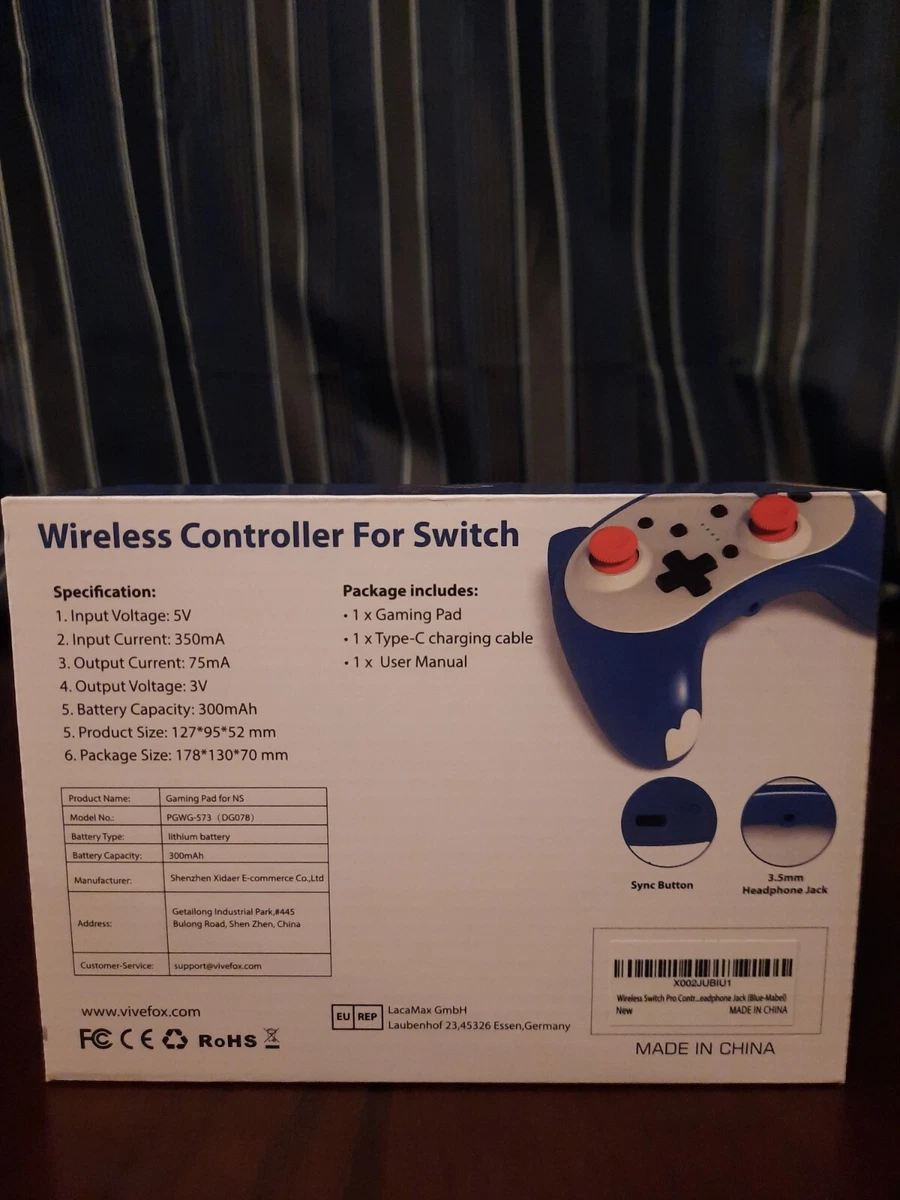 Wireless Controller for Switch by ViveFox eBay