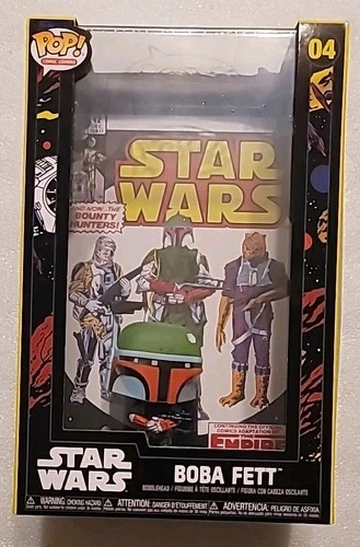 Funko Pop! Comic Book Cover with Case: Star Wars - Boba Fett #04