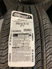 4 New 235 50 18 Continental Pro Contact Tx All Season Tires