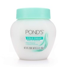 BUY3GET1FREE Pond's Cold Cream Moisturizing Deep Cleanser Make Up Remover 3.5 oz