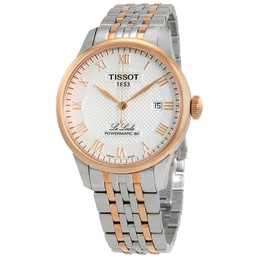 Reloj para hombre Tissot T-Classic automático esfera plateada T006.407.22.033.00
