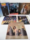 Vintage Vinyl Record Lot Of 10 Rock Pop LPs Madonna KISS Elvis Prince