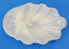 Vintage Avon Cherub Angel Cupid White Milk Glass Home Bathroom Kitchen Soap Dish