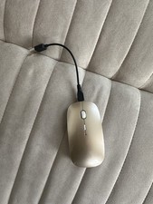 White Wired USB Optical Standard Mouse w/ Scroll Wheel, On/Off Switch, 3-Button