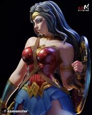 Wonder Woman - Figure 3d Print Model kit Unpainted Unassembled