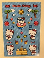 Hello Kitty Sticker Sheet Scrapbook Planner Craft Stickers