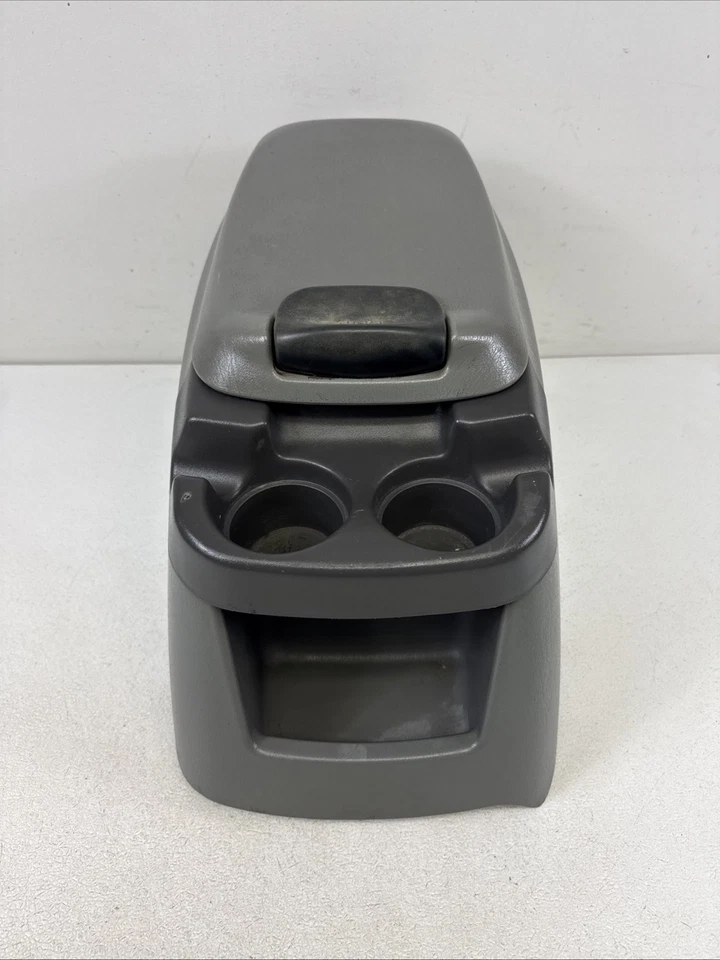 99-07 Ford F-250 Super Duty Excursion Center Console Gray Two Tone OEM - Image 4 of 4
