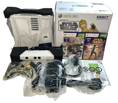 Microsoft Xbox 360 Console 320GB Kinect Star Wars Japan Limited