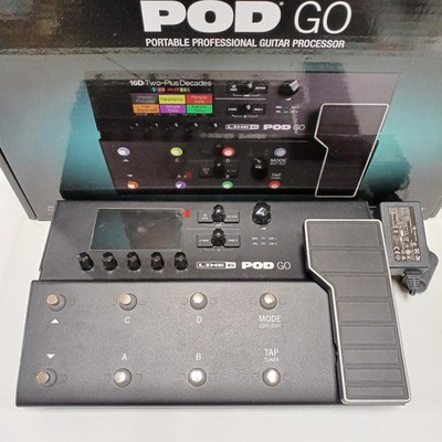 Line 6 POD Go Guitar Multi Effects Processor HX Amp Modeling 270+ Presets Looper