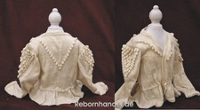 Trachtenjacke  Gestrickt Naturwolle für Puppen ab 60cm Ausverkauf
