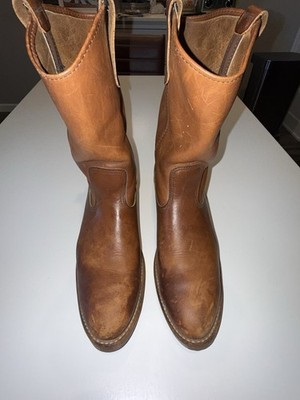 Red Wing 736 Pecos Pull-On Leather Boots Men s 11 3A USA Oil Resistant Wester