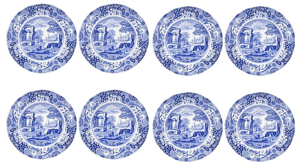 Of 8 Salad  Plates -----5606-----