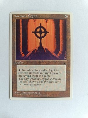 Magic the Gathering Karte: Tormod s Crypt | Chronicles (1995) | Englisch