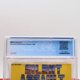 NES Nintendo Game SILENT ASSAULT - CGC GRADED 9.4 A++! NEW & Factory Sealed!