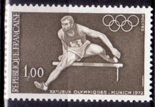 1972 TIMBRE FRANCE NEUF LUXE N° 1722 ** SPORT / JEUX OLYMPIQUES DE MUNICH