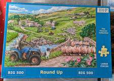 HOUSE OF PUZZLE  BIG 500  JIGSAW  ROUND UP 1 PIECE HAS BEEN REPLACED SEE PHOTO'S
