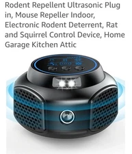 Ultrasonic Indoor/outdoor Rodent Repellent Humane Mouse Pest Control