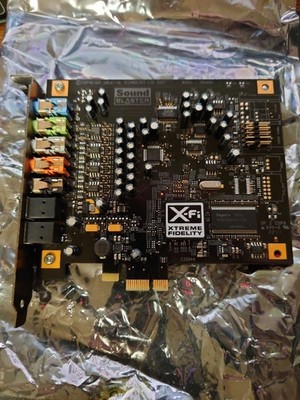 SoundBlaster X-FI Titanium Soundkarte PCI Express Audio Adapter
