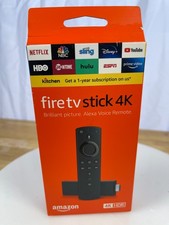 Amazon Fire TV Stick 4K HDR Alexa Voice Remote 2nd Gen NIB