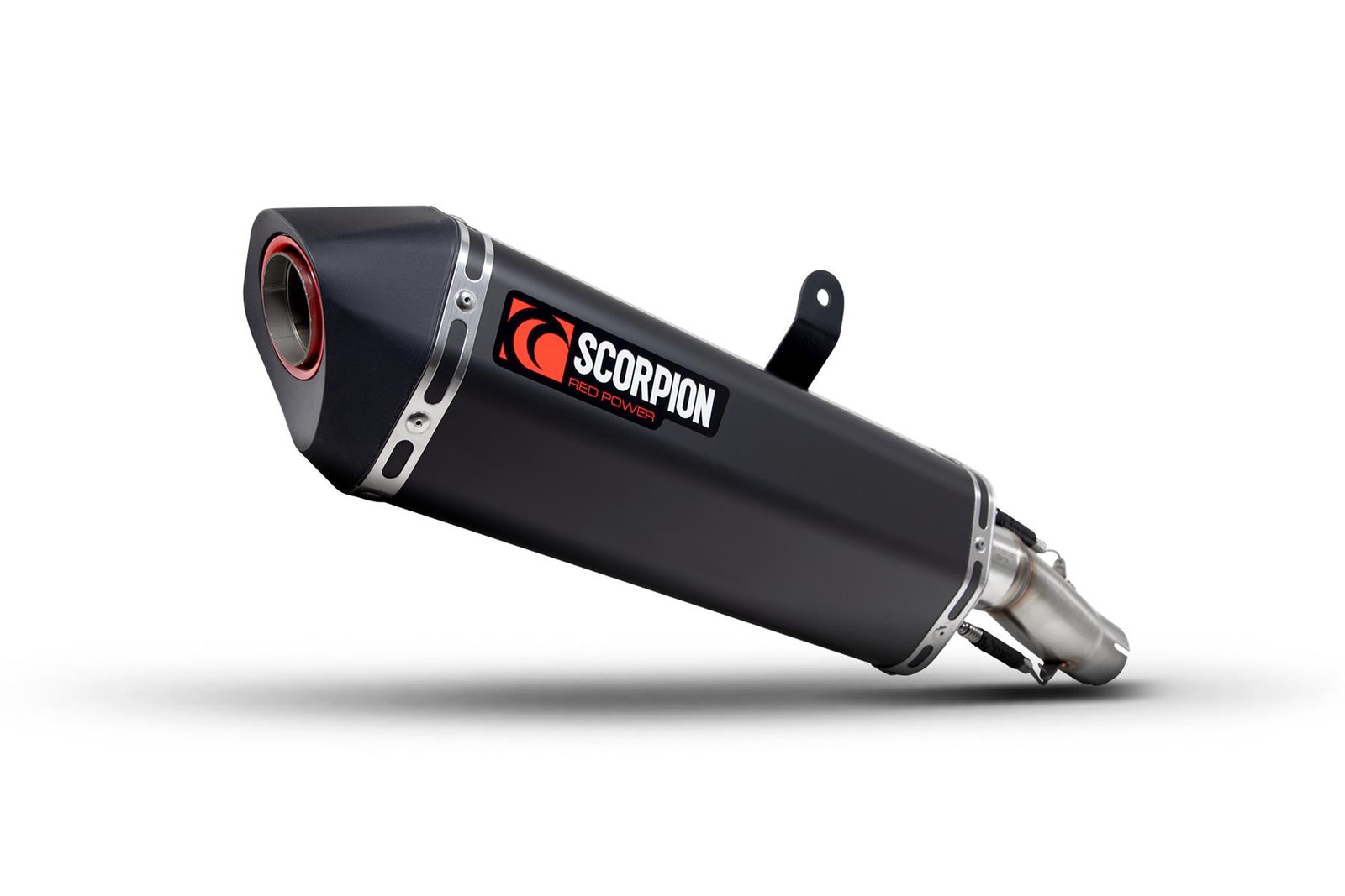 Scorpion Exhaust Serket Parallel Slip-on Black Ceramic Triumph Tiger 850 21-24