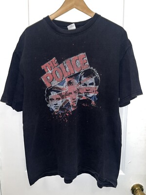 Vintage The Police 2007-2008 World Tour Band T-Shirt Men's Size XL