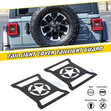 Star Taillight Cover Guard Decorative Protector For Jeep Wrangler JL JLU 2018+