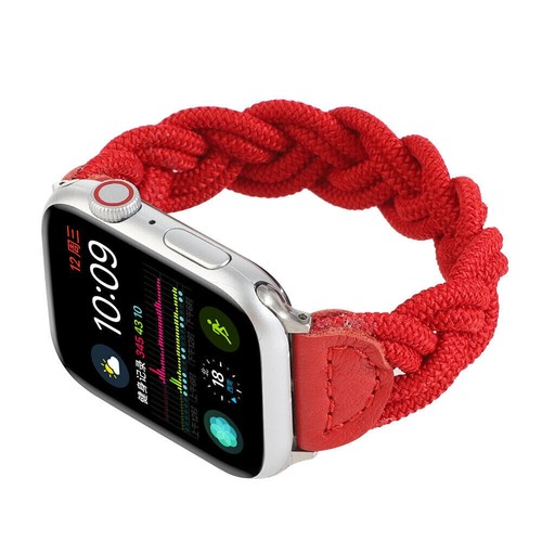 40/46/41/49mm for Apple Watch Series 10 9 8 7 6 SE Nylon Braided Solo Loop Band - Picture 24 of 75