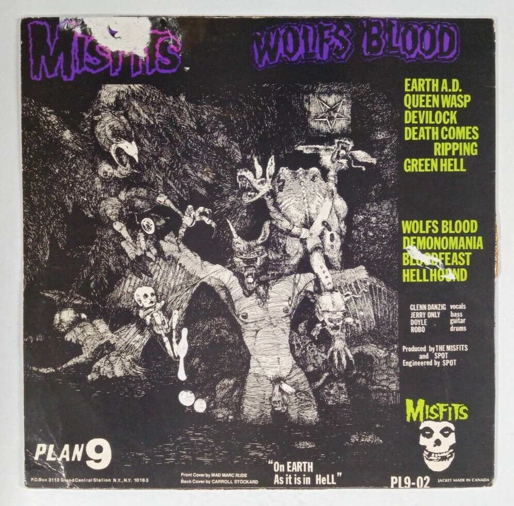 MISFITS/ EARTH A.D./WOLFS BLOOD LPレコード Amazon.com: Misfits – Earth A.D. / Wolfs Blood LP purple