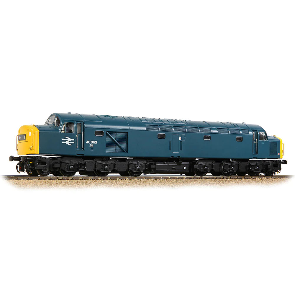 Bachmann 32-490 OO Gauge Class 40 Centre Headcode (ScR) 40063 BR Blue