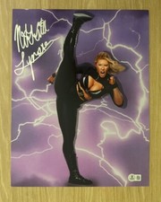 NIKKITA LYONS WWE NXT SIGNED 11X14 PHOTO BECKETT BAS 2