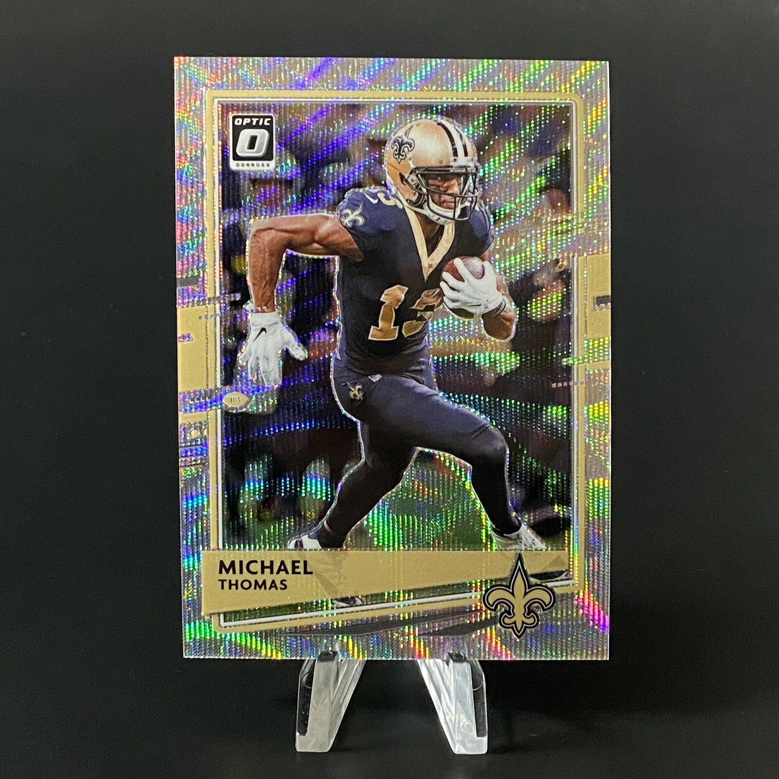 2020 Donruss Optic Premium Set Silver Wave #71 Michael Thomas /199 RARE 
