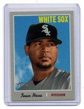 2019 TOPPS HERITAGE IVAN NOVA TRADE VARIATION SP SSP