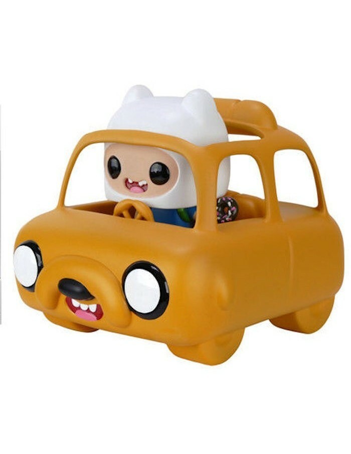 Funko Pop Rides Adventure Time Jake Car &Amp; Finn Vinyl Figure New!
