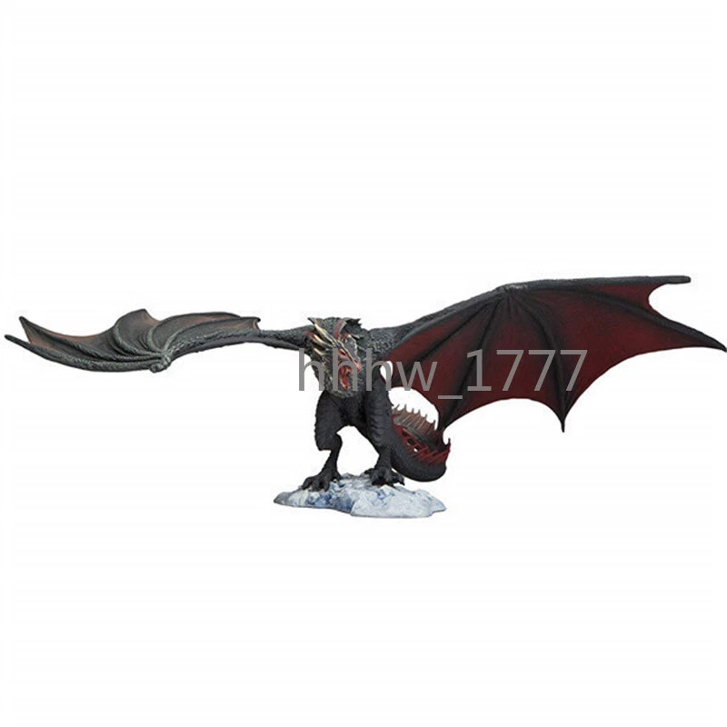 Juego de Tronos Drogon Dragón Negro Deluxe Mcfarlane Figura de Acción Nuevo Regalo Juguete Foto 2 de 4