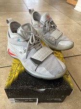 Nike Paul George PG 2.5 Gray Youth PlayStation Shoes Size 5y