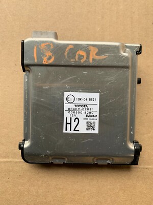 2017-2019 Toyota Corolla Camera Forward Recognition 8646C-02011
